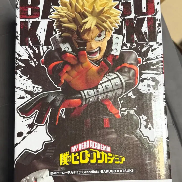 [BUNJANG] Bandai Namco Granista My Hero Academia Katsuki Bakugo Figure (Sealed) / 미개봉) 그란디스타 나히아 바쿠고 피규어 (전상품 마지막 가격