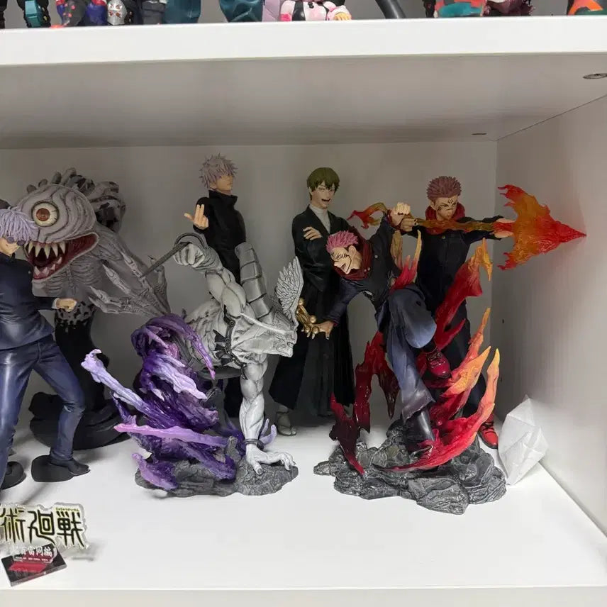 [BUNJANG] Jujutsu Kaisen Mahoraga &amp; Sukuna Figu-realism Bundle Set / (택포6.2) 주술회전 마허라,스쿠나 피규어리즘 일괄판매 합니다