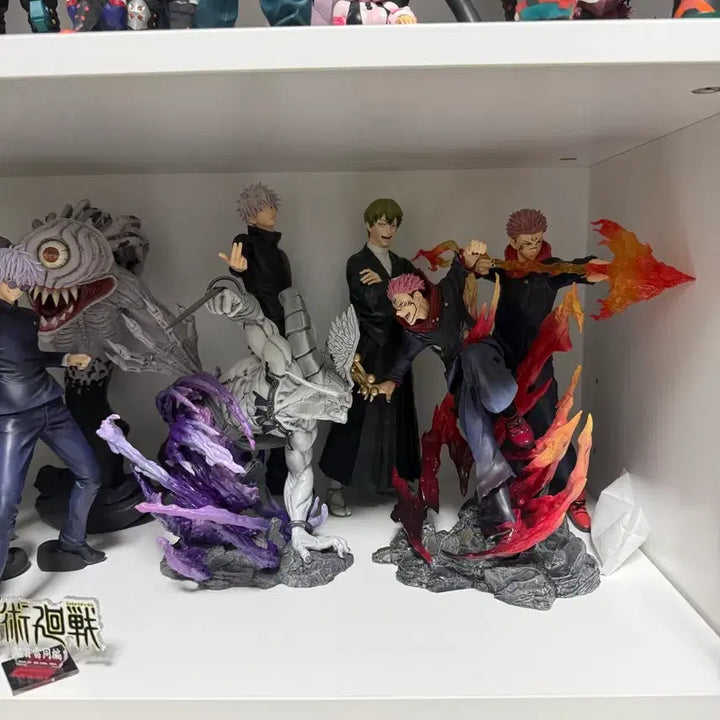 [BUNJANG] Jujutsu Kaisen Mahoraga &amp; Sukuna Figu-realism Bundle Set / (택포6.2) 주술회전 마허라,스쿠나 피규어리즘 일괄판매 합니다