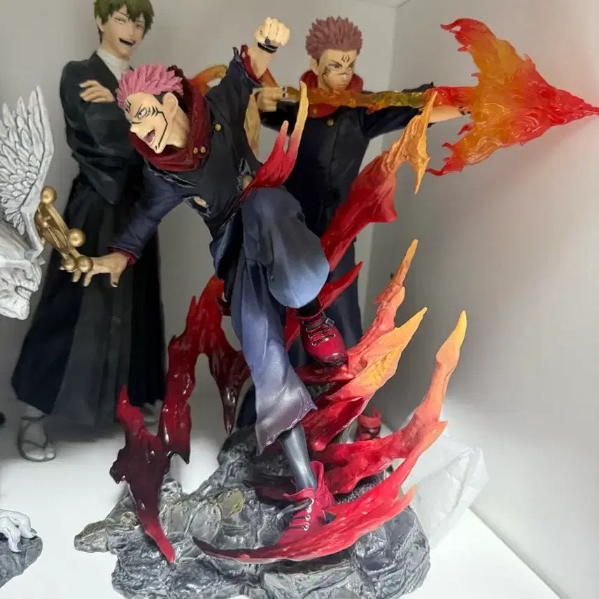 [BUNJANG] Jujutsu Kaisen Mahoraga &amp; Sukuna Figu-realism Bundle Set / (택포6.2) 주술회전 마허라,스쿠나 피규어리즘 일괄판매 합니다