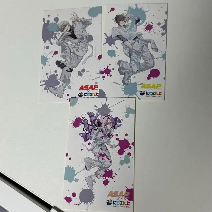 [BUNJANG] Nijisanji ASAP Kuzuha Kanae Salome Sticker Bundle Set / 니지산지 ASAP 쿠즈하 카나에 살로메 특전 스티커 일괄