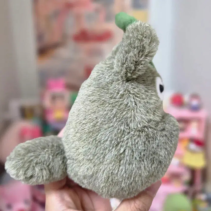 [BUNJANG] Ghibli Large Totoro Doll with Leaf / 지브리 나뭇잎 대토토로 인형