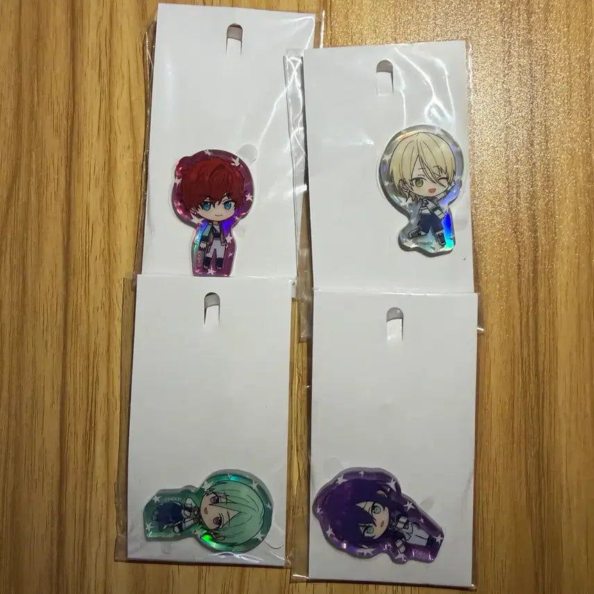 [BUNJANG] Ensemble Stars! Alkhal 10th Anniversary Mini Mini Deco Set - Hiirro, Aira, Tatsumi, Mayoi / 앙스타 알칼 10주년 미니 미니 데코 세트 히이로 아이라 타츠미 마요이