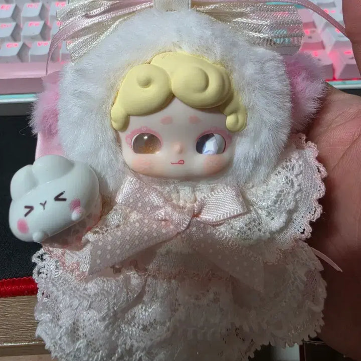 [BUNJANG] BamTmini Special Edition "Hayi" Plush Toy / 밤토미니 특별판 하양이 히든 판매합니다