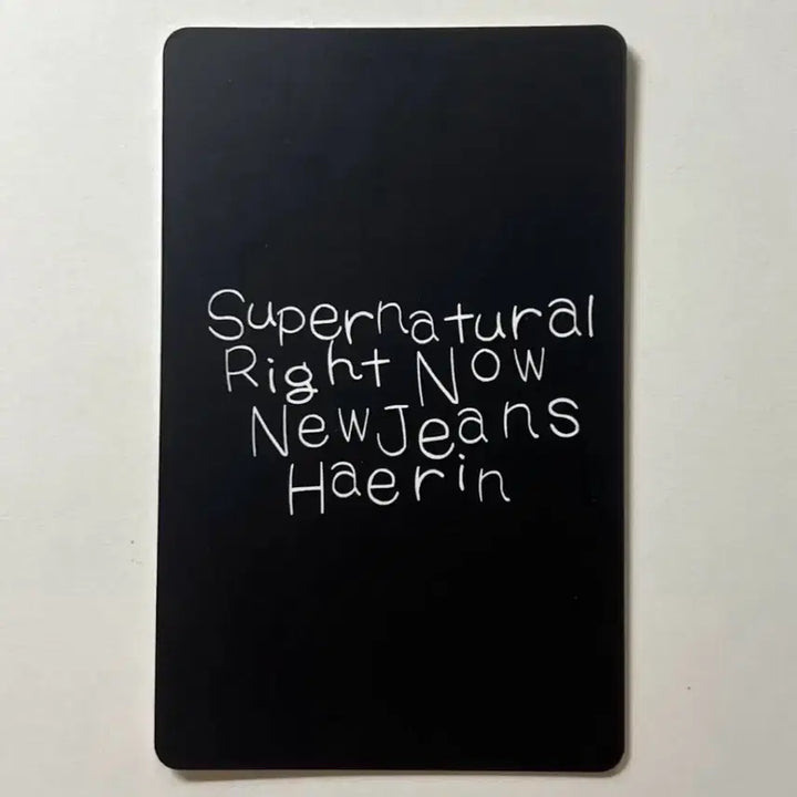 [BUNJANG] NewJeans Haerin Supernatural Weverse Japan 2nd Anniversary Special Photocard / 뉴진스 해린 슈퍼내추럴 위버스 재팬 일본 2주년 기념 특전 포카 포토카드