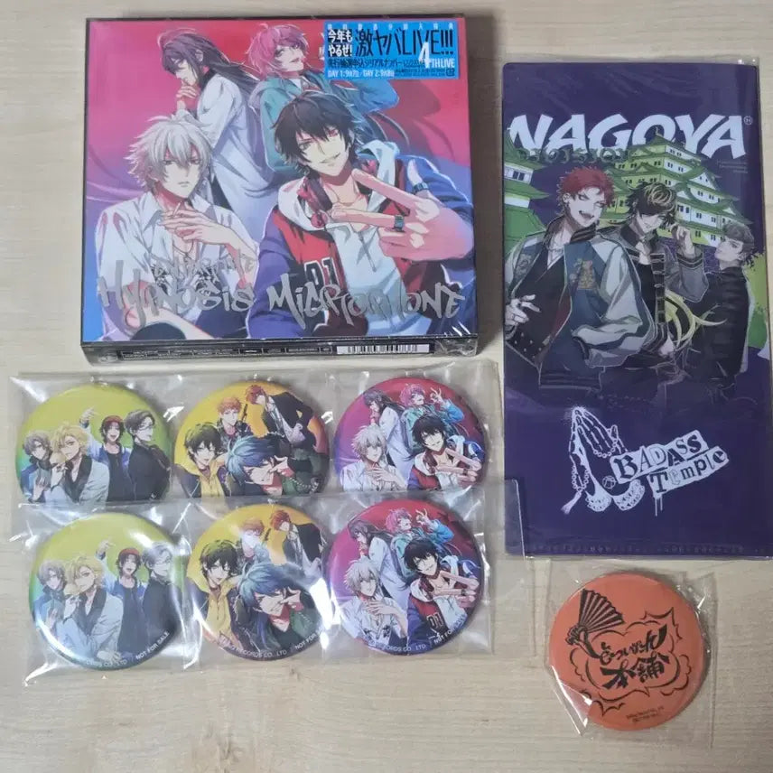 [BUNJANG] Hypnosis Mic CD &amp; Goods Bundle Set / 히프노시스마이크 히프마이 CD 외 굿즈 일괄