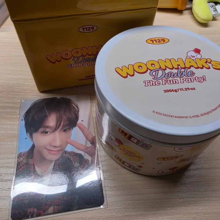 [BUNJANG] VERI VERY Yunhak Birthday MD Candle Photocard Set / 포카 포함) 운학 생일 엠디 캔들 양초