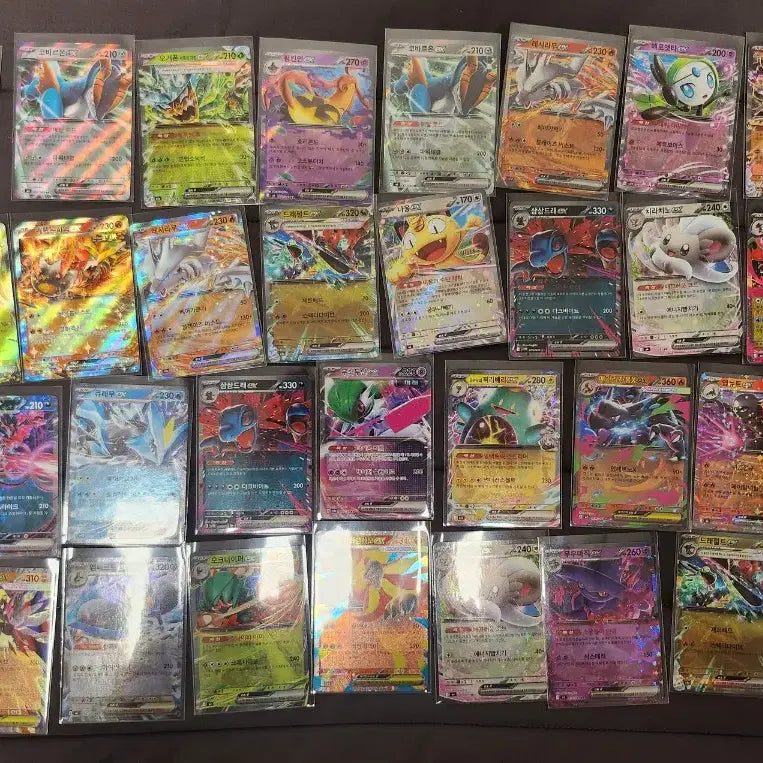 [BUNJANG] Pokemon Card Bundle - AR, RR, SR, ACE, Holo Cards (78 Total) / 포켓몬 카드 고레어 카드 일괄 78장