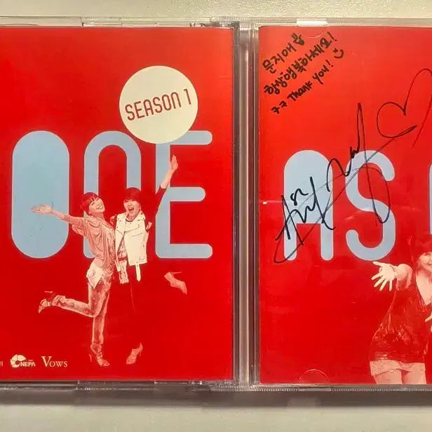 [BUNJANG] As One Signed Digital Single SONNET CD / As One 애즈원 친필 싸인 디시털 싱글 SONNET CD 에즈원