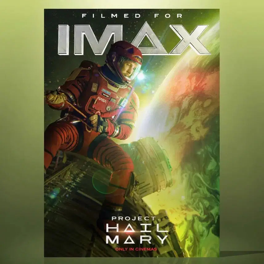 [BUNJANG] Project Hail Mary IMAX Poster / 프로젝트 헤일메리 아이맥스 포스터