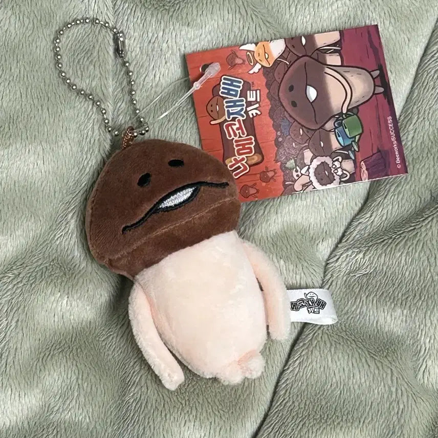 [BUNJANG] Nameko Cultivation Kit Original Costume Doll Keyring / 택0,새상품) 나메코 재배 오리지널 코스튬 인형 키링