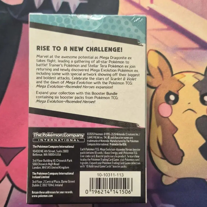[BUNJANG] Pokemon TCG North America Ascended Heroes Booster Bundle / 180,000 북미판 어센디드 히어로즈 부스터 번들