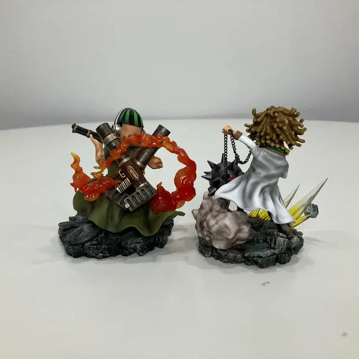 [BUNJANG] One Piece World Collectable Figure (WCF) Resin G5 Whitebeard Pirates Rakuyo, Kuriel (Unsealed) / [개봉] 원피스 월콜 레진 G5 흰수염 해적단 라쿠요, 쿠리엘