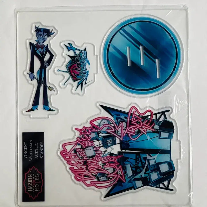 [BUNJANG] Hazbin Hotel Vox Official Acrylic Stand Unsealed / 해즈빈호텔 복스 VOX 공식 아크릴 스탠드 미개봉