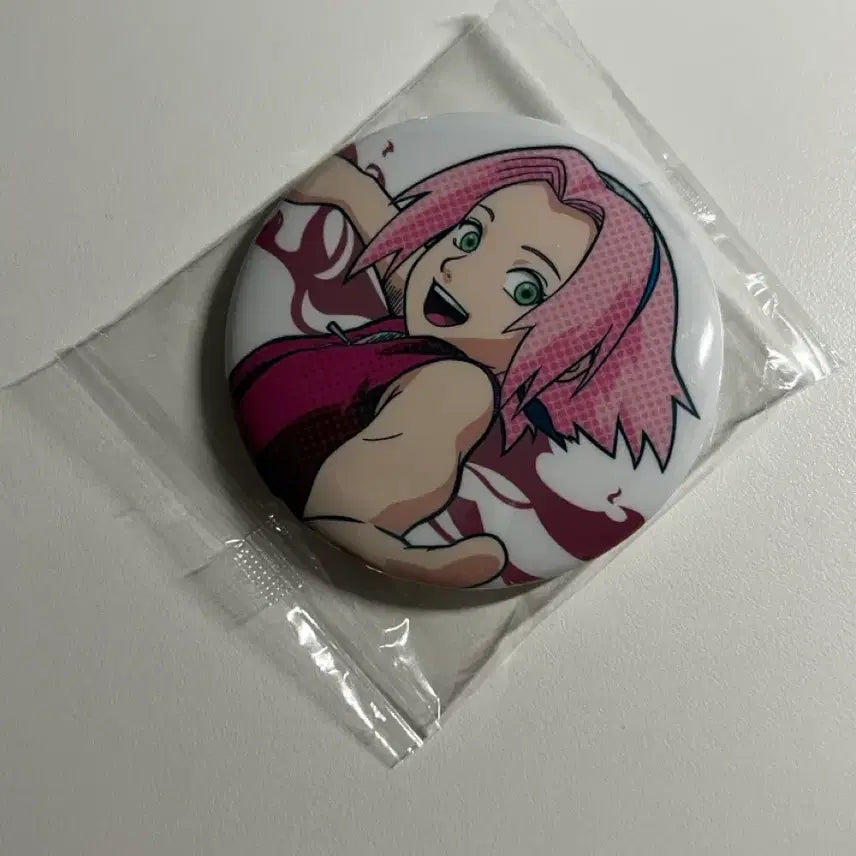 [BUNJANG] Naruto Sakura Badge / 나루토 사쿠라 뱃지