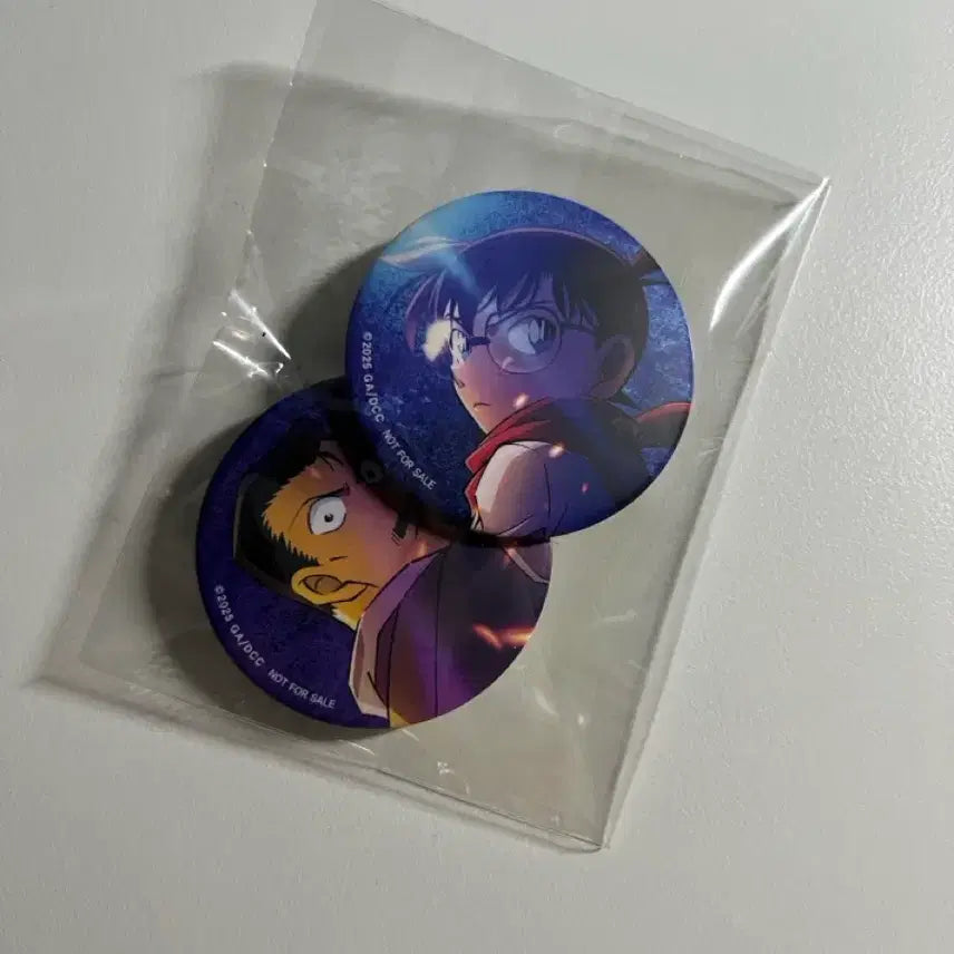 [BUNJANG] Detective Conan The Raven Chaser Special Edition Badge / 명탐정 코난 척안의 잔상 특전 뱃지