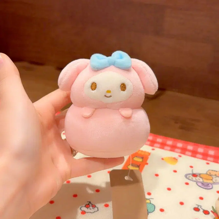 [BUNJANG] Vintage Sanrio My Melody Snowman Mochi Plush / 고전 산리오 마이멜로디 눈사람 모찌 인형