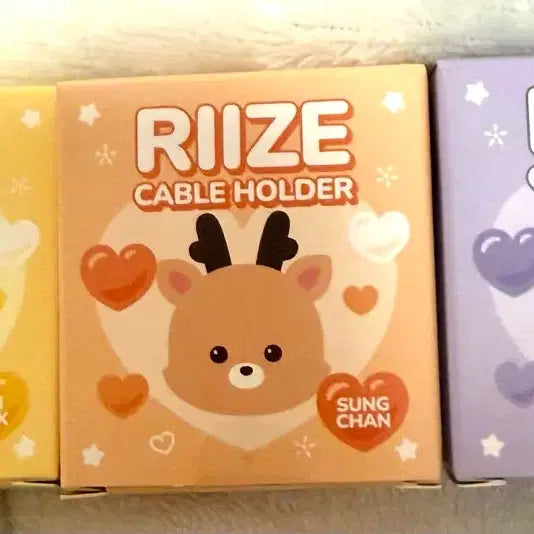 [BUNJANG] Little Friends Cable Holder Songyongdol-i, Worakbam, Ttoyangdeok / 리틀라이즈 케이블홀더 우락밤