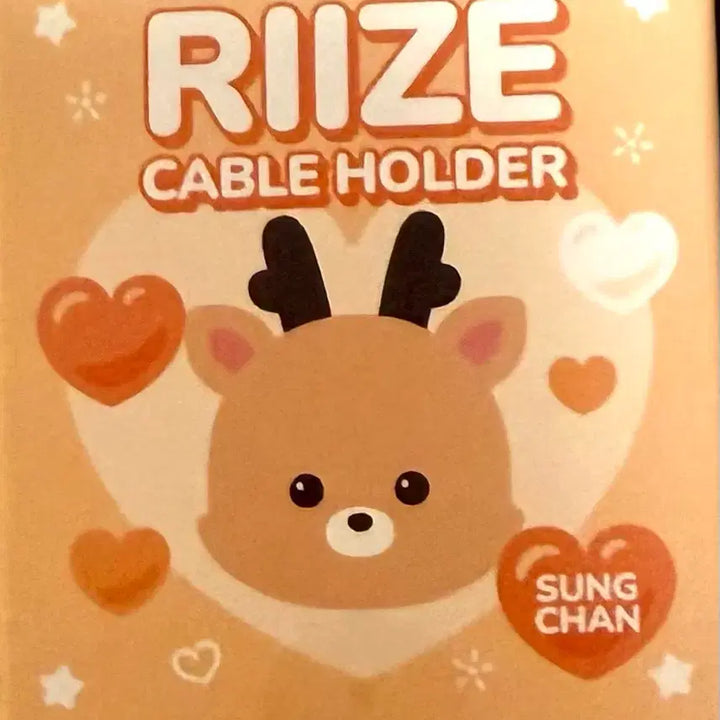 [BUNJANG] Little Friends Cable Holder Songyongdol-i, Worakbam, Ttoyangdeok / 리틀라이즈 케이블홀더 우락밤