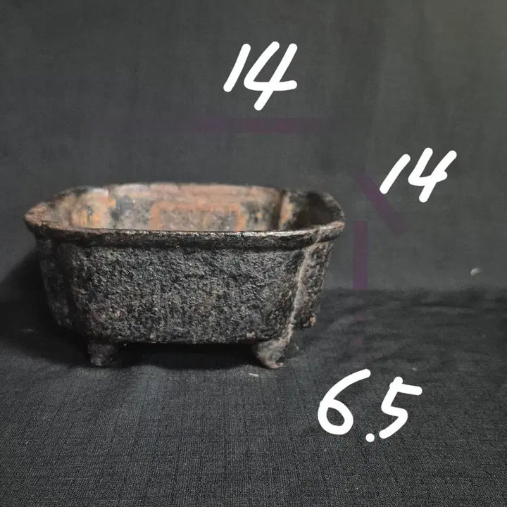 [BUNJANG] Antique Cast Iron Vessel / Ashtray / 무쇠 수반 필세  재떨이 엔틱 소품