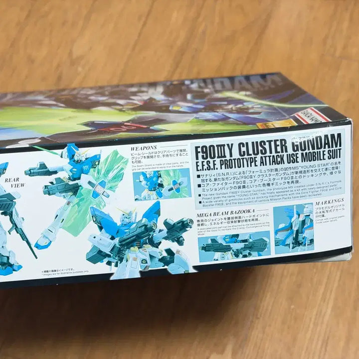 [BUNJANG] Bandai F90 III Cluster Gundam (Sealed) / 반다이 F90 III 클러스터 건담 미개봉 택포