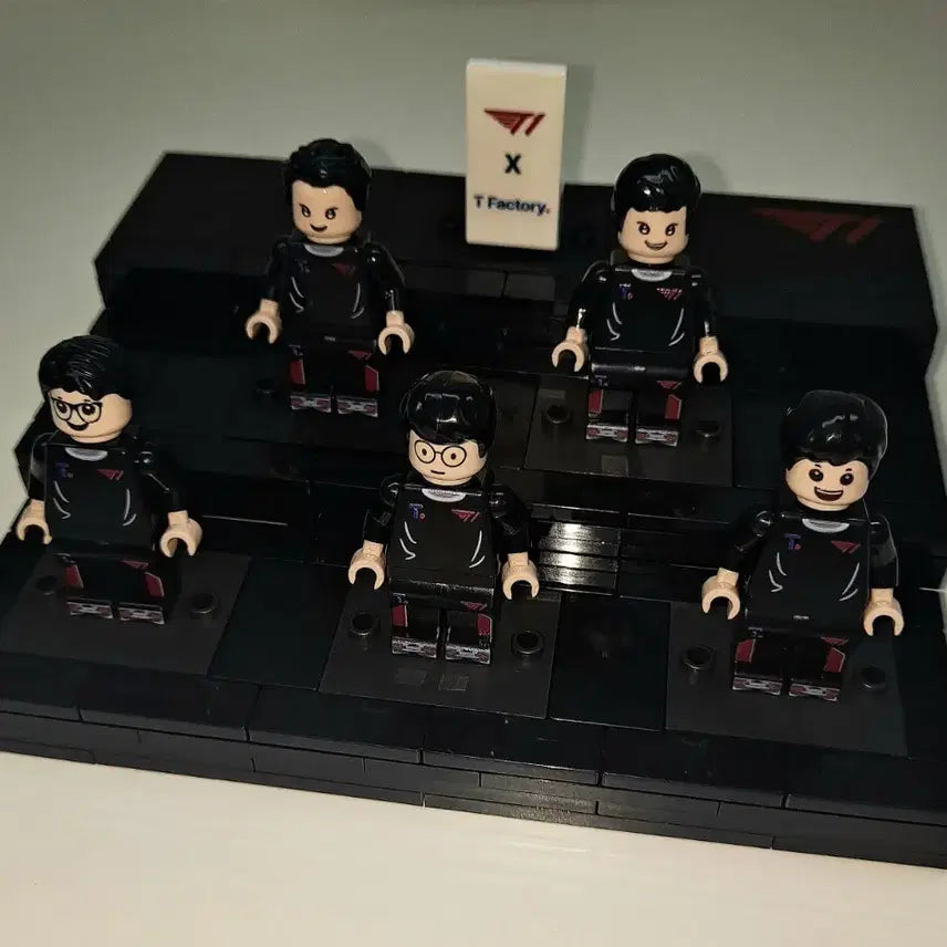 [BUNJANG] T1 T-Factory LEGO Minifigure 5-Figure Set / T1 T팩토리 레고 피규어 5종 세트