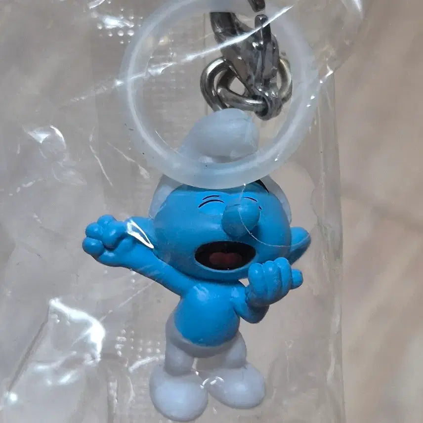 [BUNJANG] Smurf Gacha Yawn Figure / 스머프 가챠 메지루시 하품