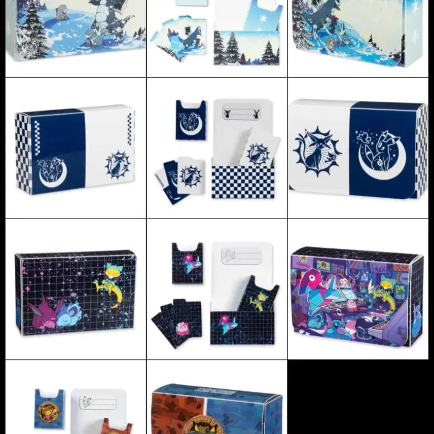 [BUNJANG] Pokemon Center North America Double Deck Box / >2개< 포켓몬스터 북미 포켓몬 센터 카드 더블 덱 박스