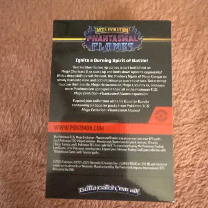 [BUNJANG] Pokemon TCG North American Phantasmal Flames Booster Bundle (Sealed) / 180,000 포켓몬스터 북미판 미개봉 Phantasmal Flames 부스터 번들