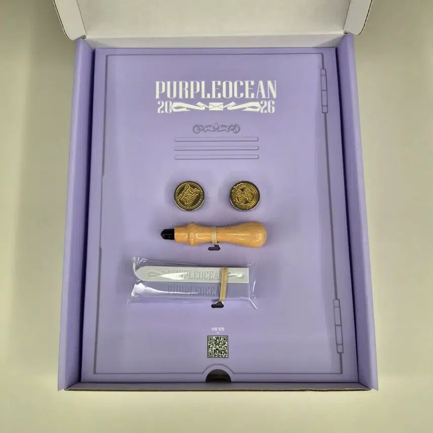 [BUNJANG] Sung Si Kyung Fanclub Purple Ocean Kit (2026) / 성시경 팬클럽 굿즈