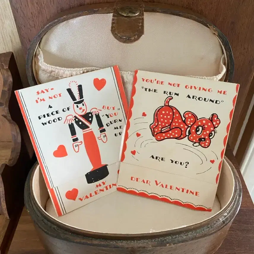 [BUNJANG] Vintage 1935 Valentine Card Set / 빈티지 1935년 발렌타인 카드 세트