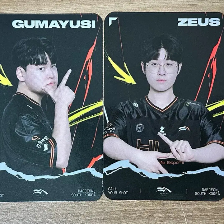 [BUNJANG] Hanwha Life Zeus 2026 MSI Photocard / 2026 msi 한화생명 제우스 포카 양도