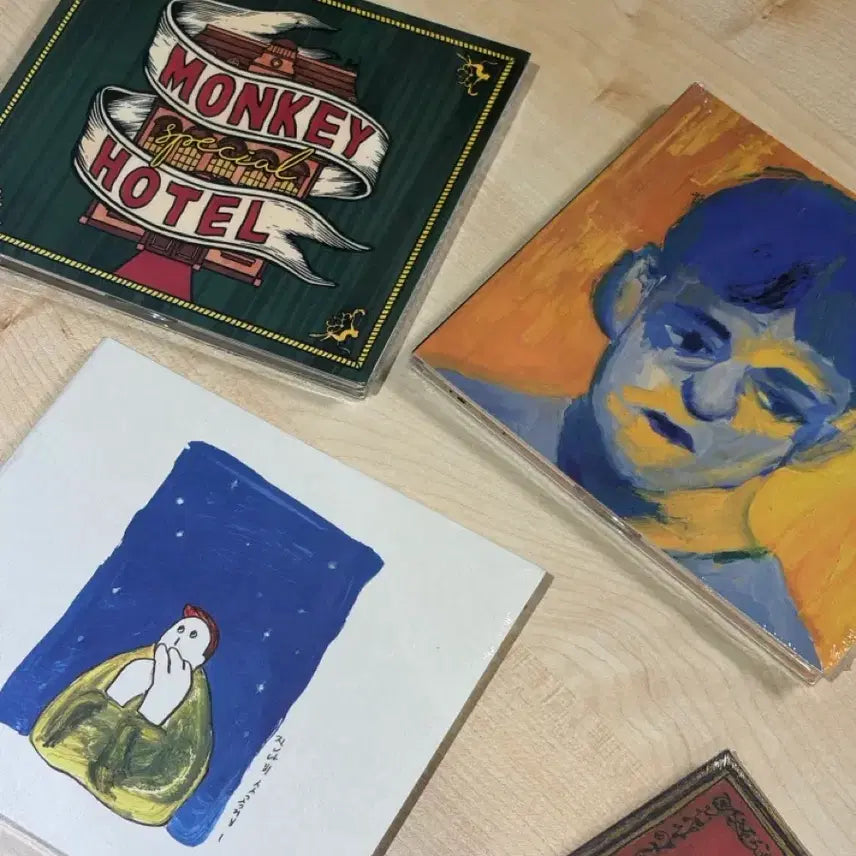 [BUNJANG] Jannabi "Legend", "Monkey Hotel", "Fantasy Land", "Sogokjip 1" Bundle Set / 잔나비 전설, 몽키호텔, 환상의나라, 소곡집1, 미발매 앨범 일괄