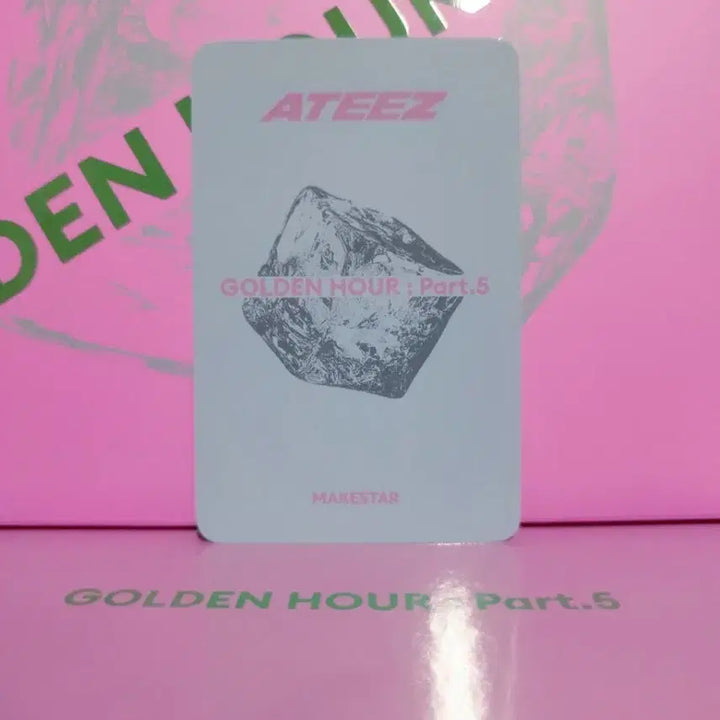 [BUNJANG] ATEEZ GOLDEN HOUR : Part.5 BAD SAN Lucky Draw Photocard / 에이티즈 CDP 특전 헤드셋 산