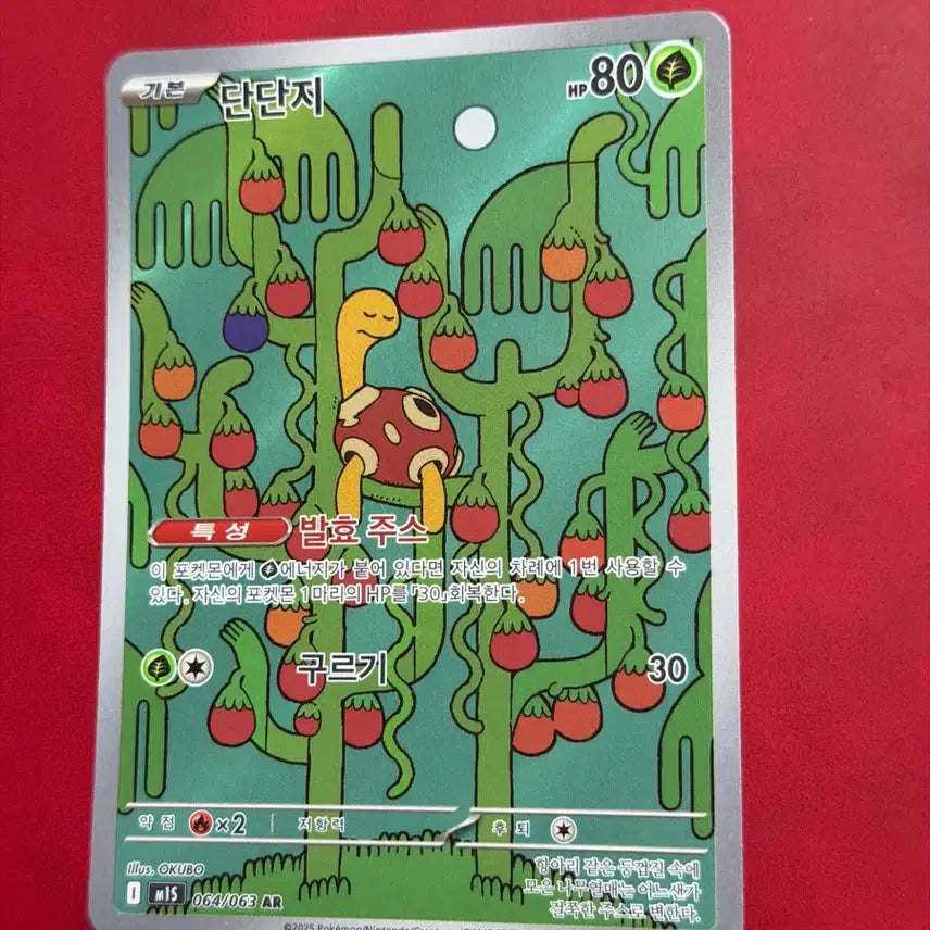 [BUNJANG] Pokemon Card Torkoal 064/063 AR / 귀여운 포켓몬 카드 단단지 064/063 AR