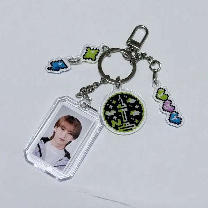 [BUNJANG] NCTzen SEOUL POP-UP ID Photocard Keyring Mark / 엔시티존 팝업 엠디 ID 포토 키링 마크 키링
