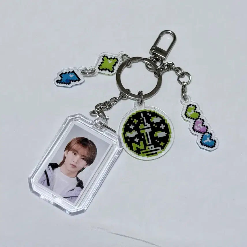 [BUNJANG] NCTzen SEOUL POP-UP ID Photocard Keyring Mark / nct zone 성수 팝업 엠디 ID 포토 키링 마크 키링