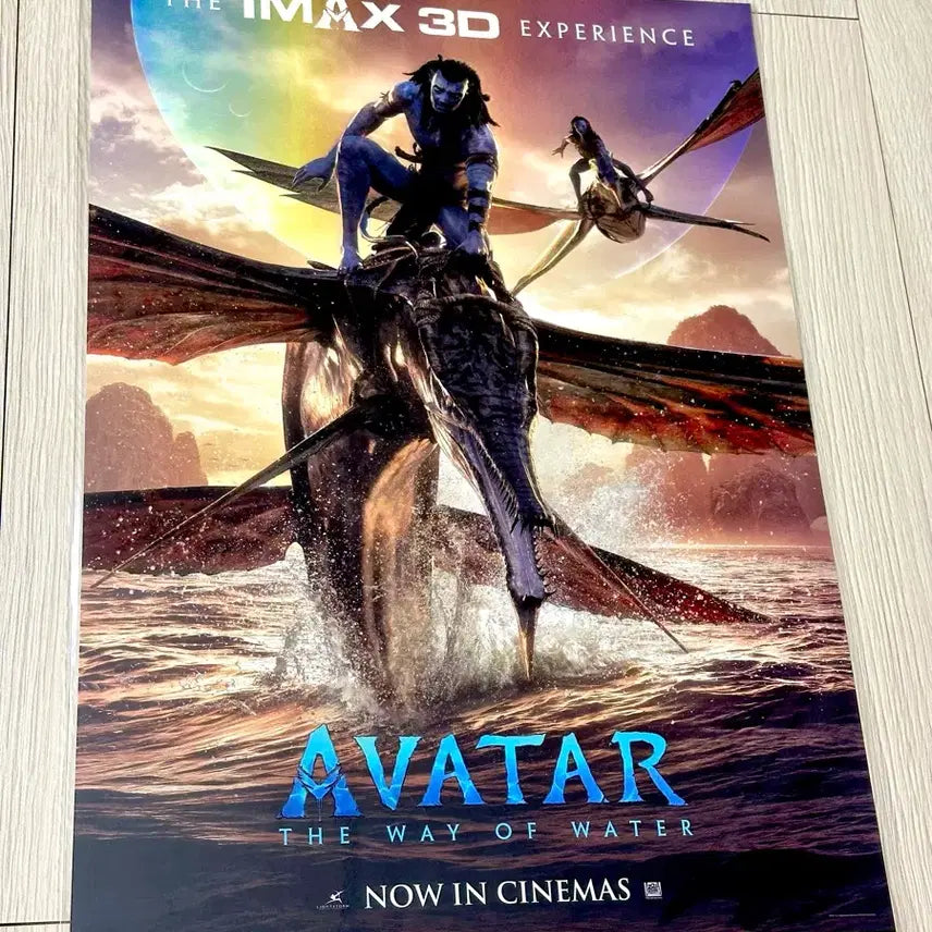 [BUNJANG] Avatar: The Way of Water IMAX 3D Poster (A3) / [전용박스포장]영화 아바타2 물의길 아이맥스 3D 포스터(A3)