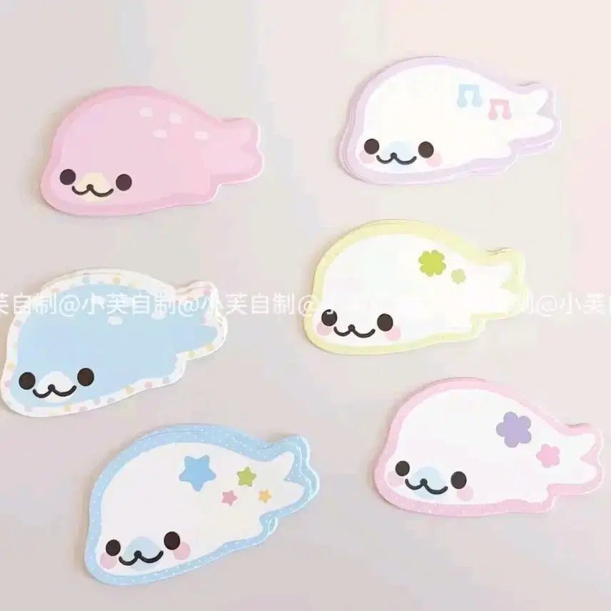 [BUNJANG] Mamegoma Die-Cut Sticker Set / 마메고마 조각스티커 6개 세트 판매 :-)
