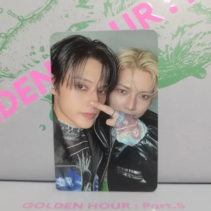 [BUNJANG] ATEEZ WOOSANG Lucky Draw Photocard (Woosang) / 에이티즈 프롬 코띵동 유닛 특전 - 여우즈 WOOSANG