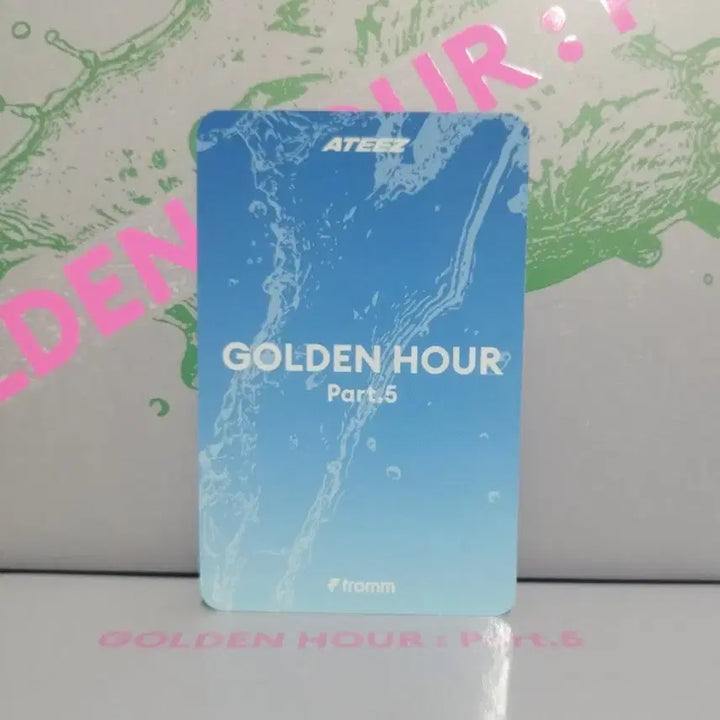 [BUNJANG] ATEEZ WOOSANG Lucky Draw Photocard (Woosang) / 에이티즈 프롬 코띵동 유닛 특전 - 여우즈 WOOSANG
