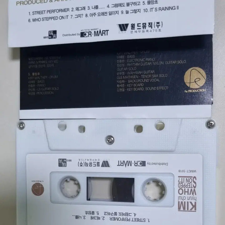 [BUNJANG] Kim Hyun-chul 4th Album Cassette Tape / 김현철 4집 (카세트테이프) 왜그래, 그럼에도 불구하고