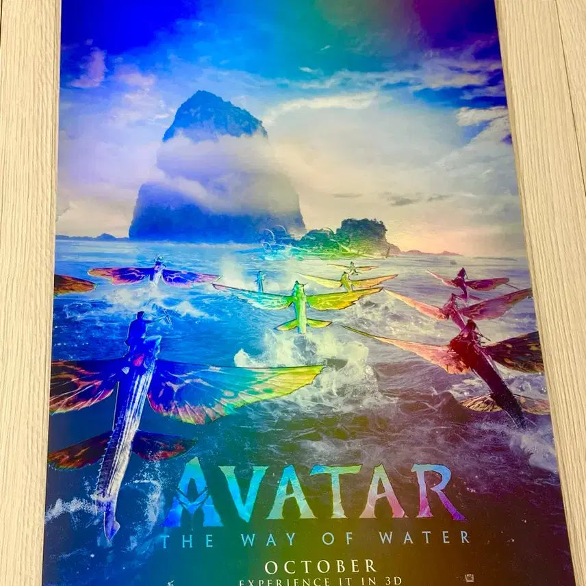 [BUNJANG] Avatar 2: The Way of Water Re-release IMAX 3D Poster (A3) / [전용박스포장]영화 아바타2 물의길 재개봉 IMAX3D 포스터(A3)