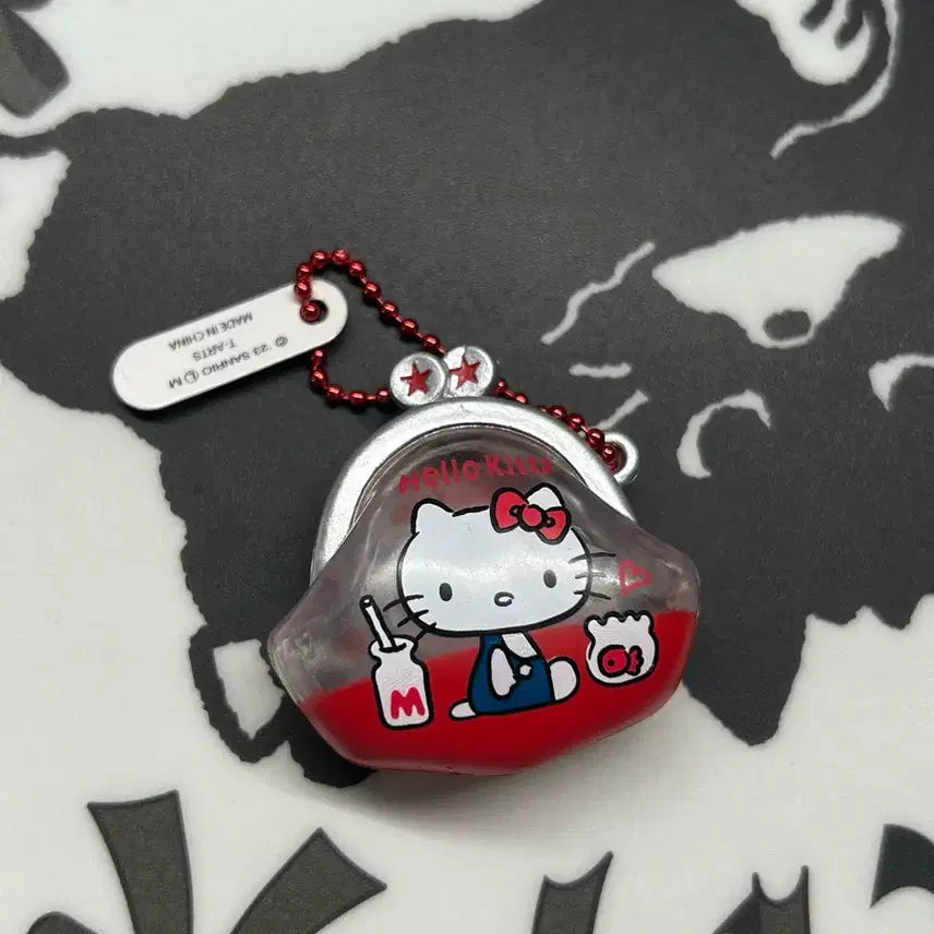 [BUNJANG] Hello Kitty 50th Anniversary Coin Purse Gacha Miniature Keychain Gacha / 헬로키티 50주년 동전지갑 가챠 지갑 미니어쳐 키링 가챠
