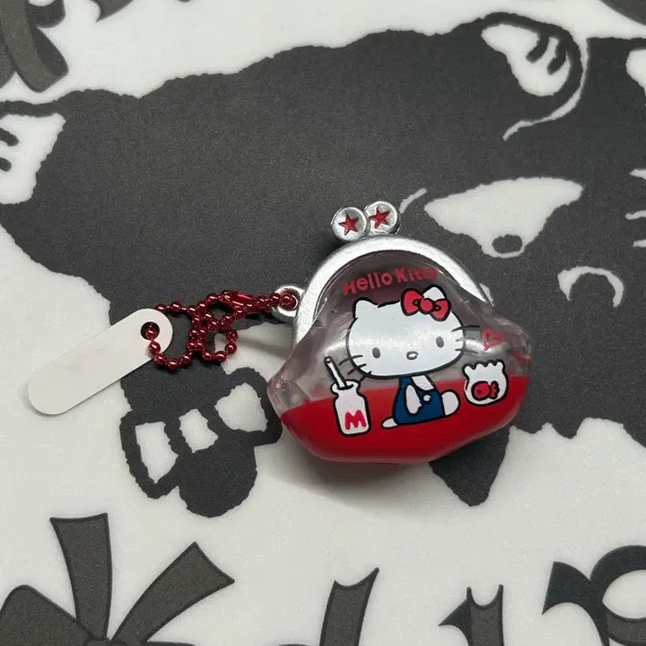 [BUNJANG] Hello Kitty 50th Anniversary Coin Purse Gacha Miniature Keychain Gacha / 헬로키티 50주년 동전지갑 가챠 지갑 미니어쳐 키링 가챠