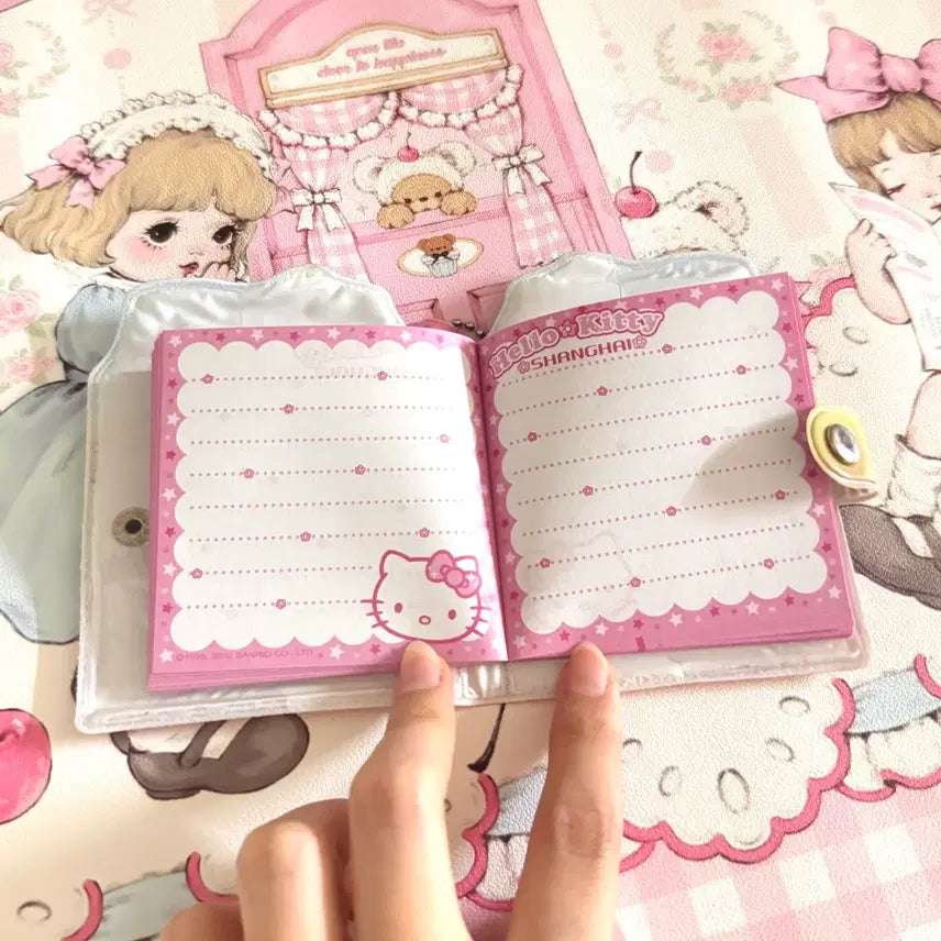 [BUNJANG] Sanrio Hello Kitty 2010 Cheongsam Charm Notebook / 고전 2010 키티 수첩