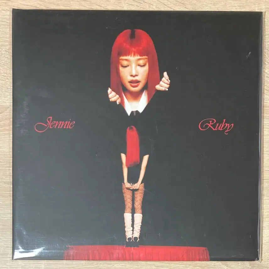 [BUNJANG] BLACKPINK Jennie Red Color Vinyl LP / 블랙핑크 제니 LP 판매