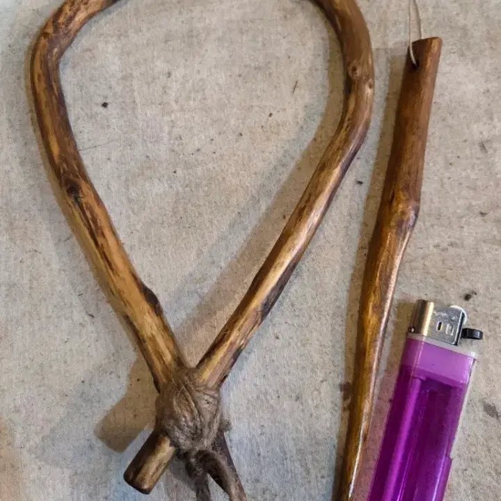 [BUNJANG] Antique Original Ox Nose Ring and Needle / 민속품  / 옛날 오리지날 소 코뚜레와 바늘