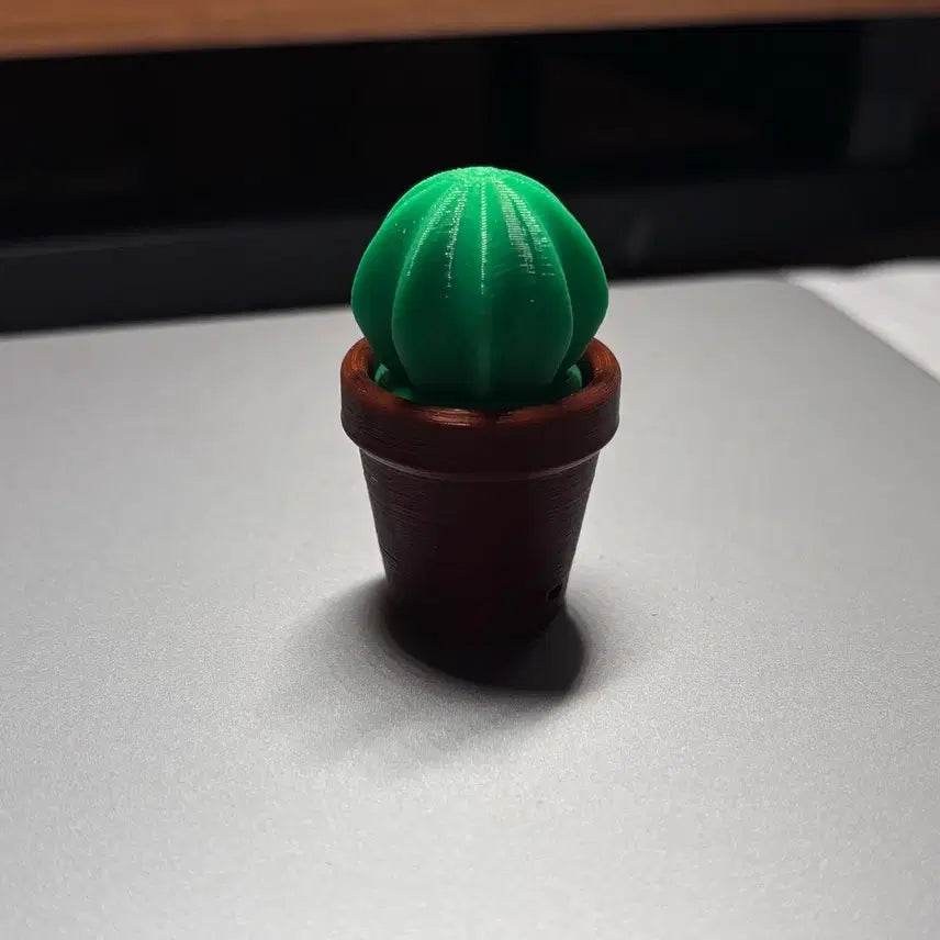 [BUNJANG] 3D Printed Mini Cactus Planter Clicker / 3D프린트 미니 선인장 화분 클릭커