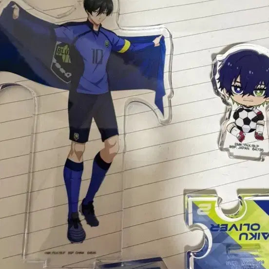 [BUNJANG] Blue Lock Acrylic Stand Set: Rintaro Suna &amp; Oliver Aiku / 블루록 아크릴 스탠드 린 이토 &amp; 올리버 아이쿠 일괄